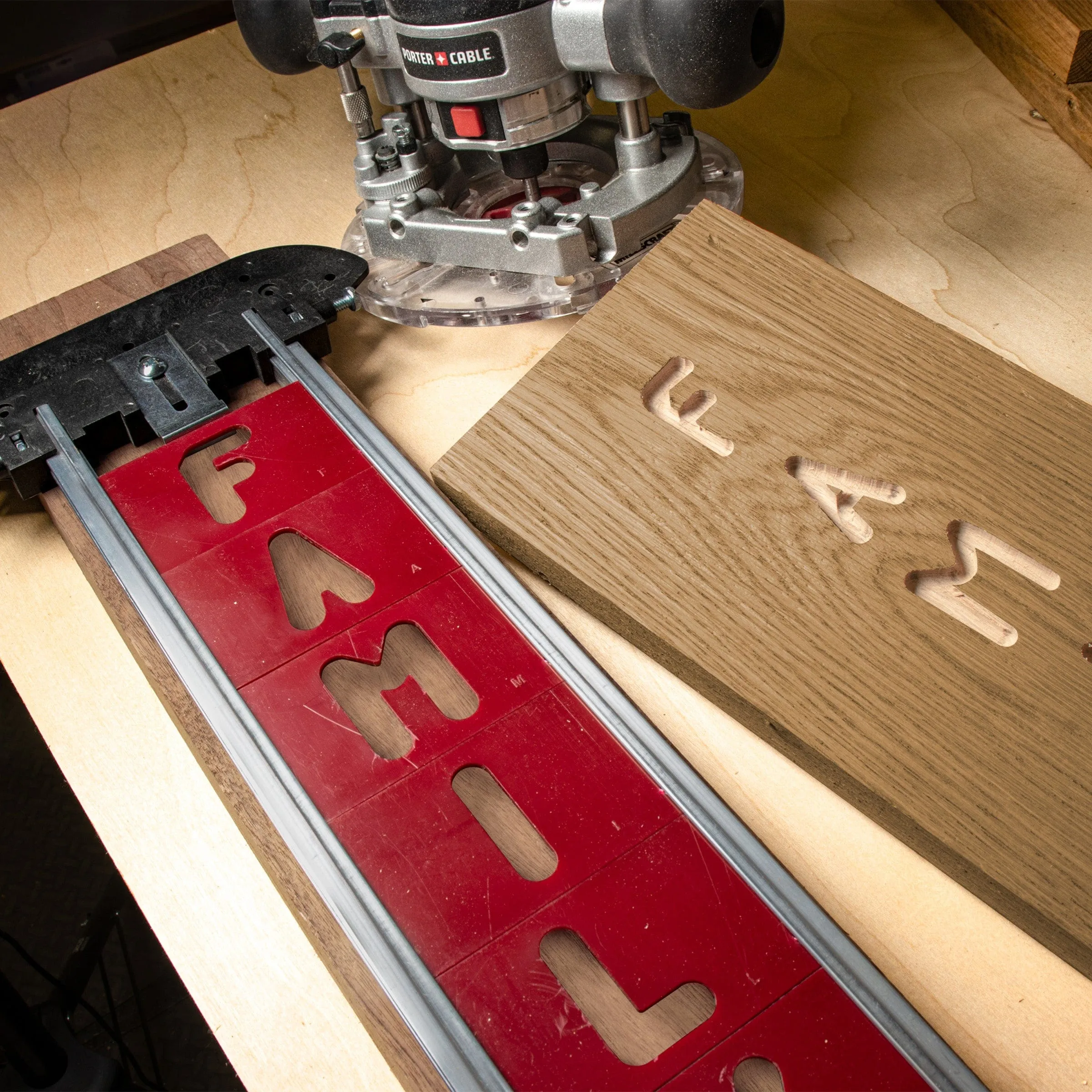 1-1/2" Vertical Letters Set for Sign Making Jigs 30pc