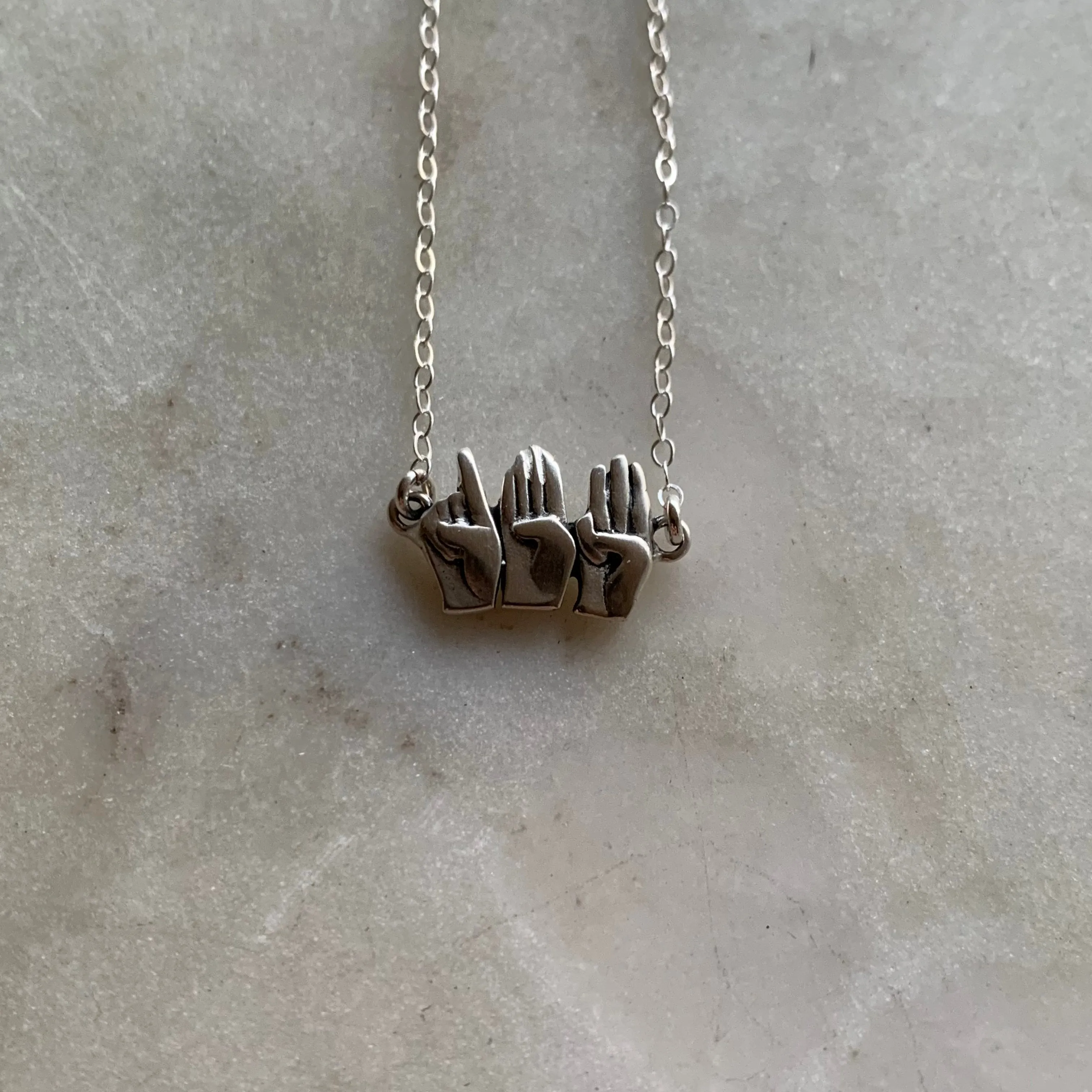 143 I LOVE YOU NECKLACE