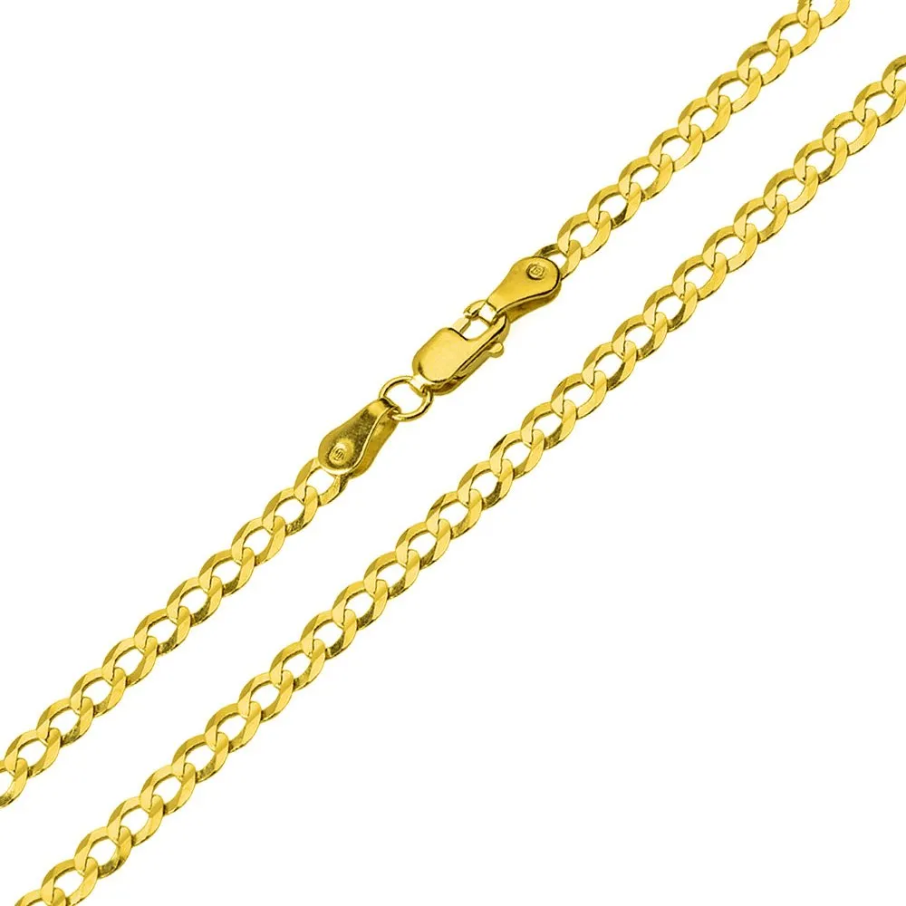 14k Yellow and Rose Gold Open Tri-Tone Whale Tail with Hawaiian Plumeria Flower Pendant Curb Chain Necklace
