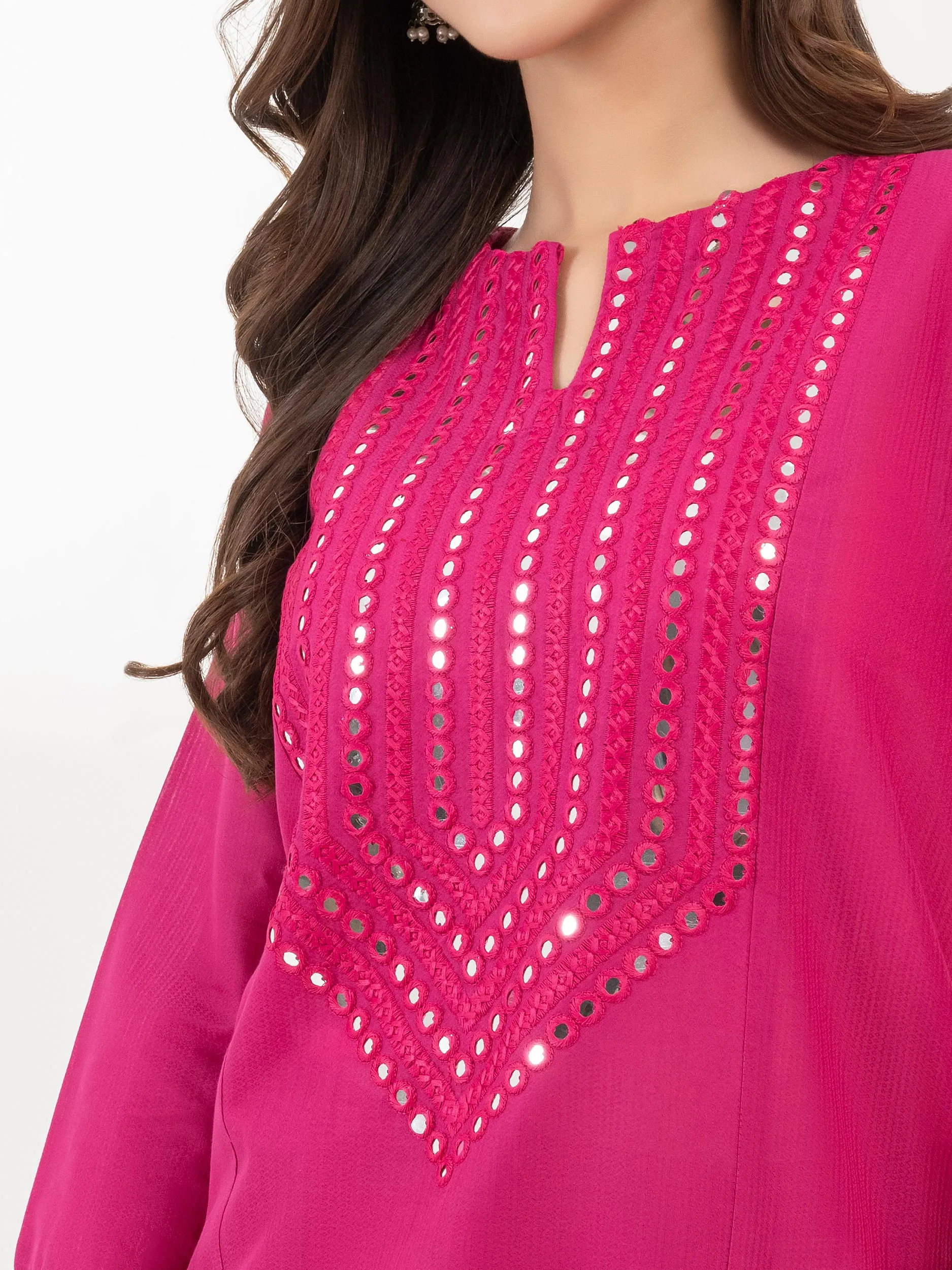 2 Piece Lawn Suit-Embroidered (Pret)
