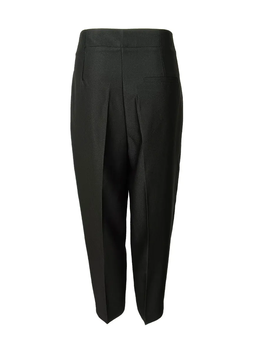3240069 Midi Waist Pants *Black