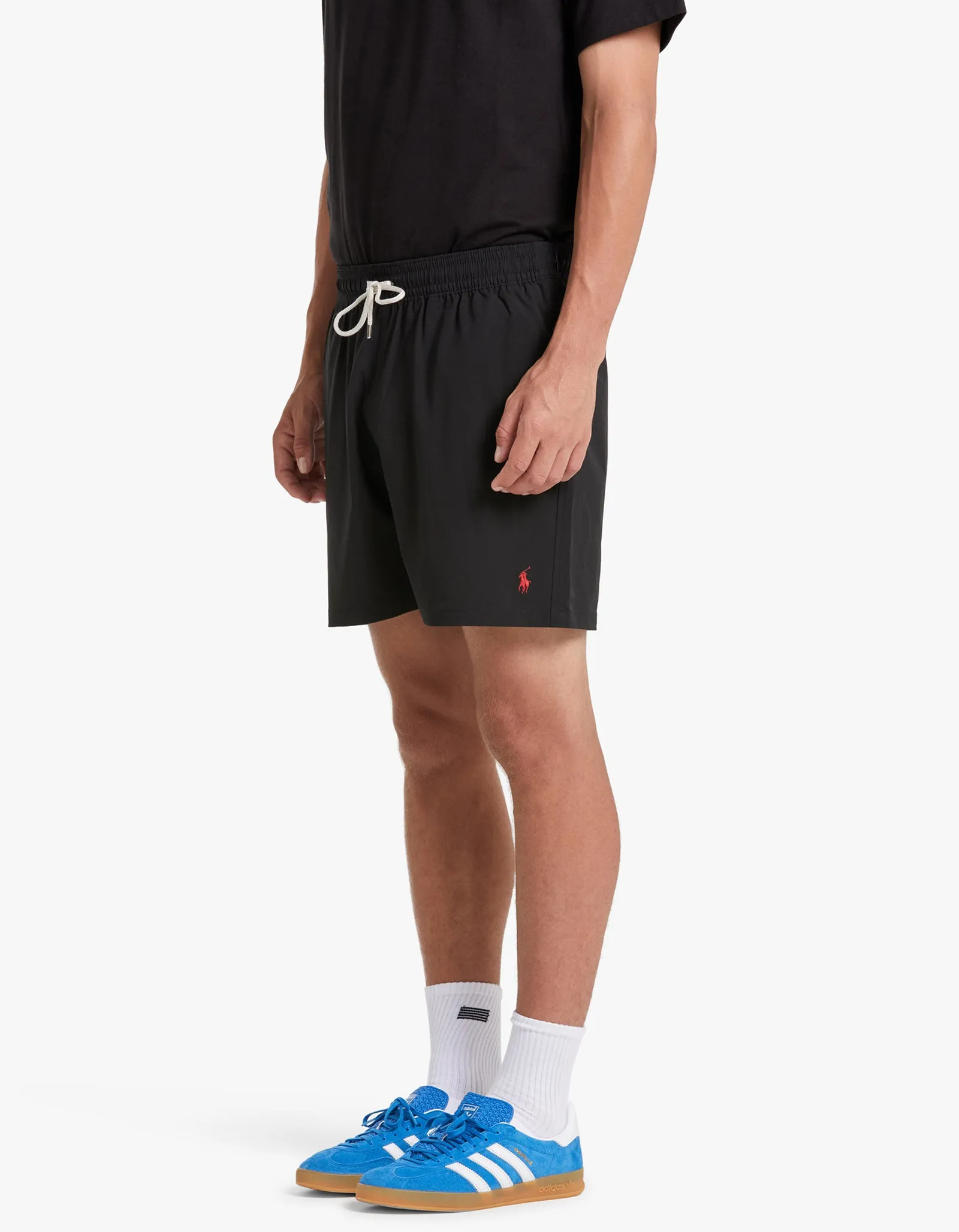 5.5 inch Traveler Swim Trunk - Polo Black