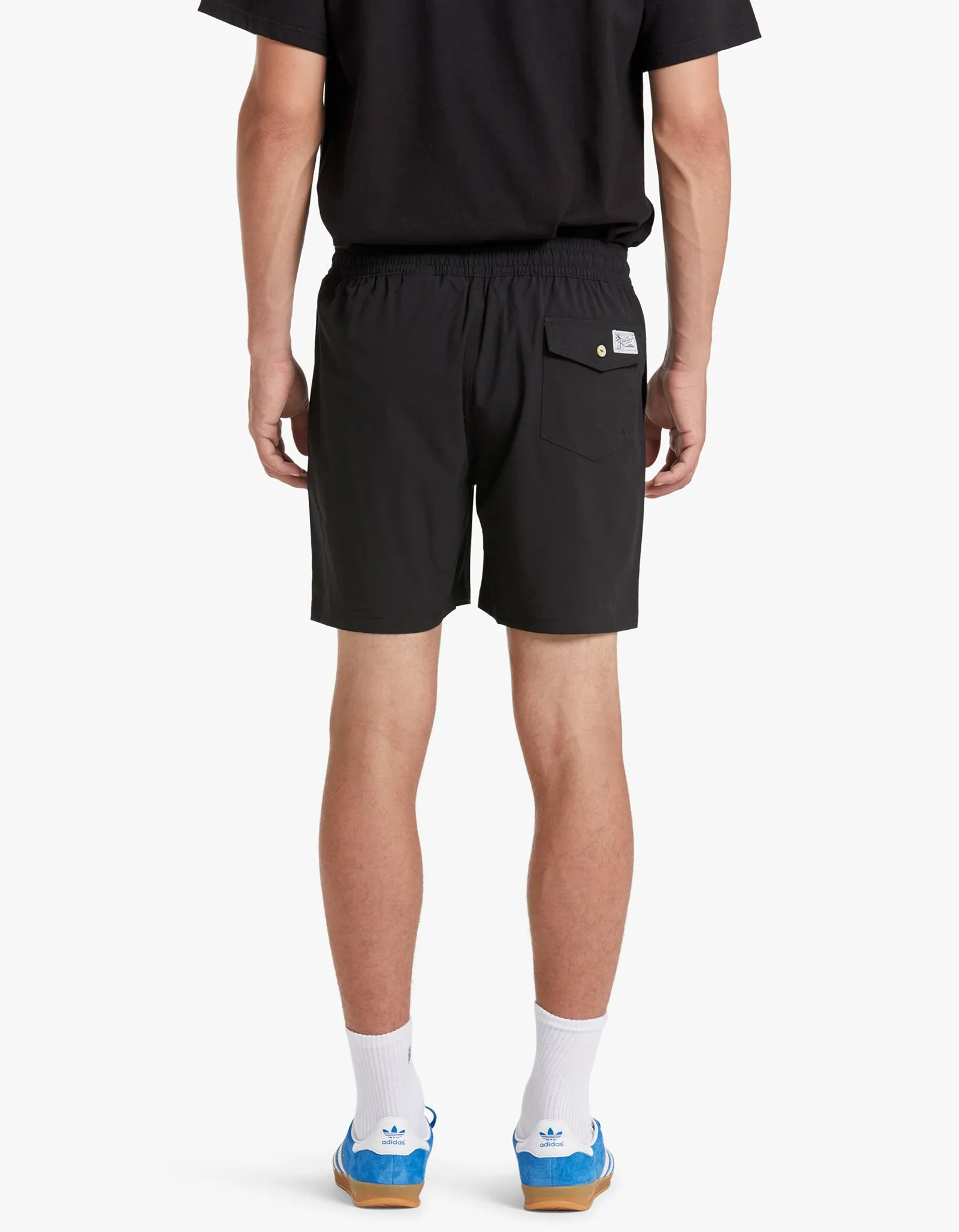 5.5 inch Traveler Swim Trunk - Polo Black