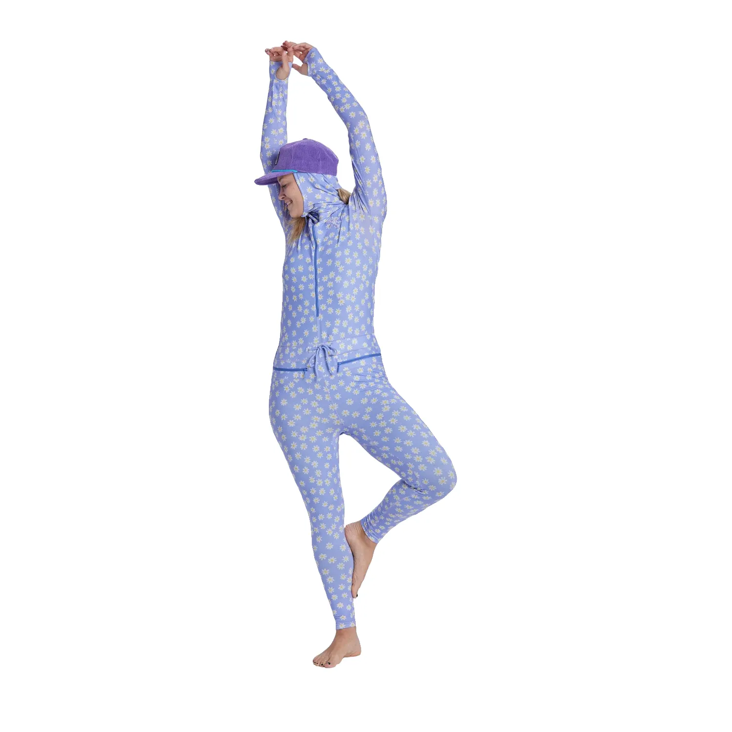 Airblaster Women's Classic Ninja Suit Thistle Daisy