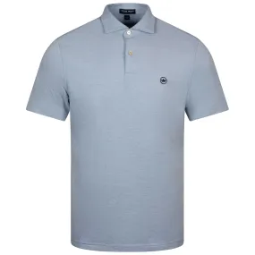 Albatross Cotton Blend Polo Vintage Indigo - AW23