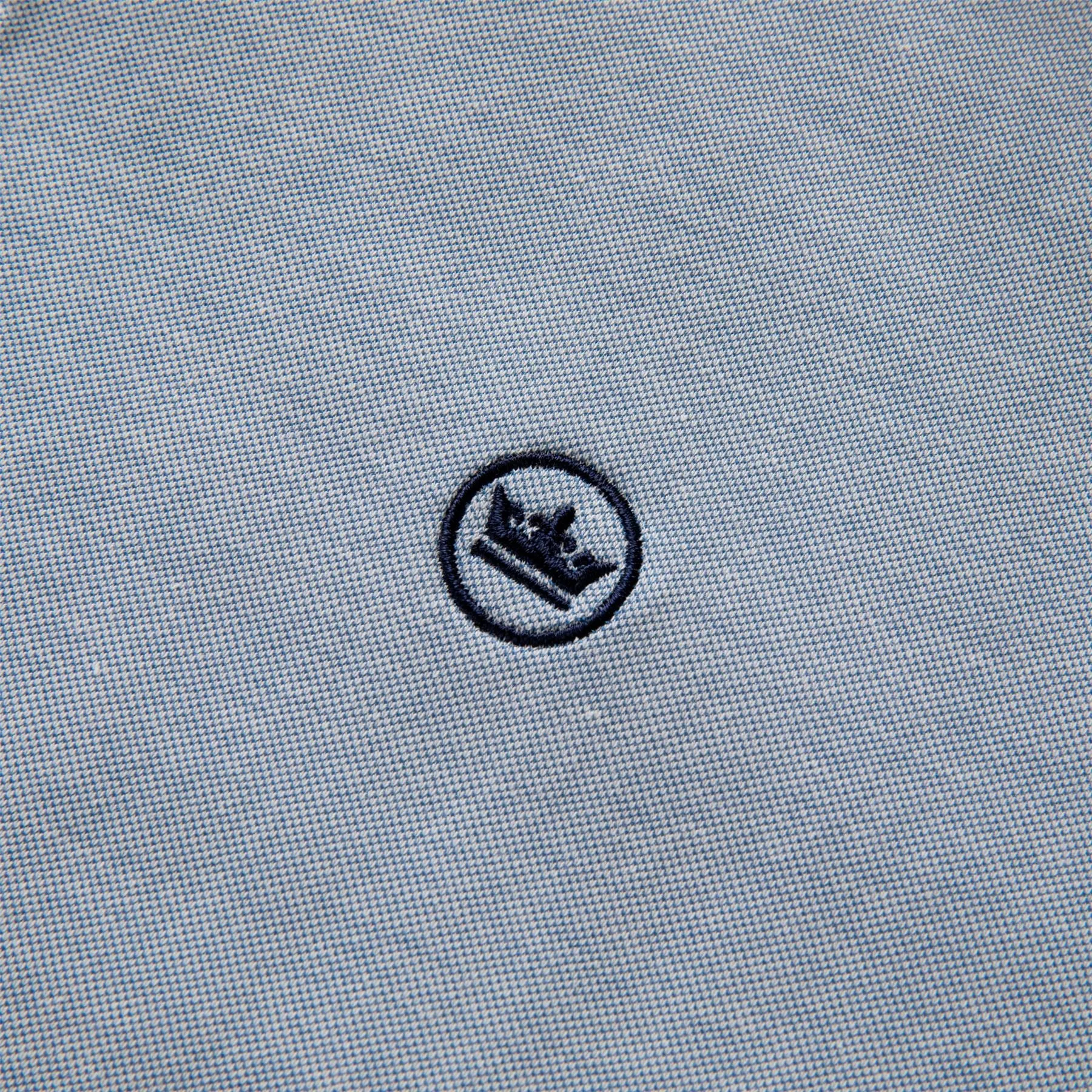 Albatross Cotton Blend Polo Vintage Indigo - AW23