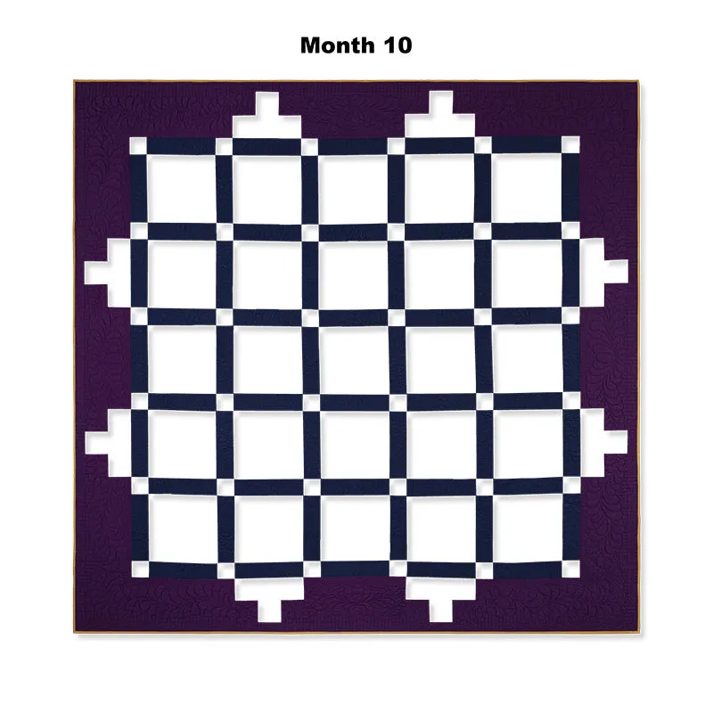 Amish with a Twist V Block of the Month