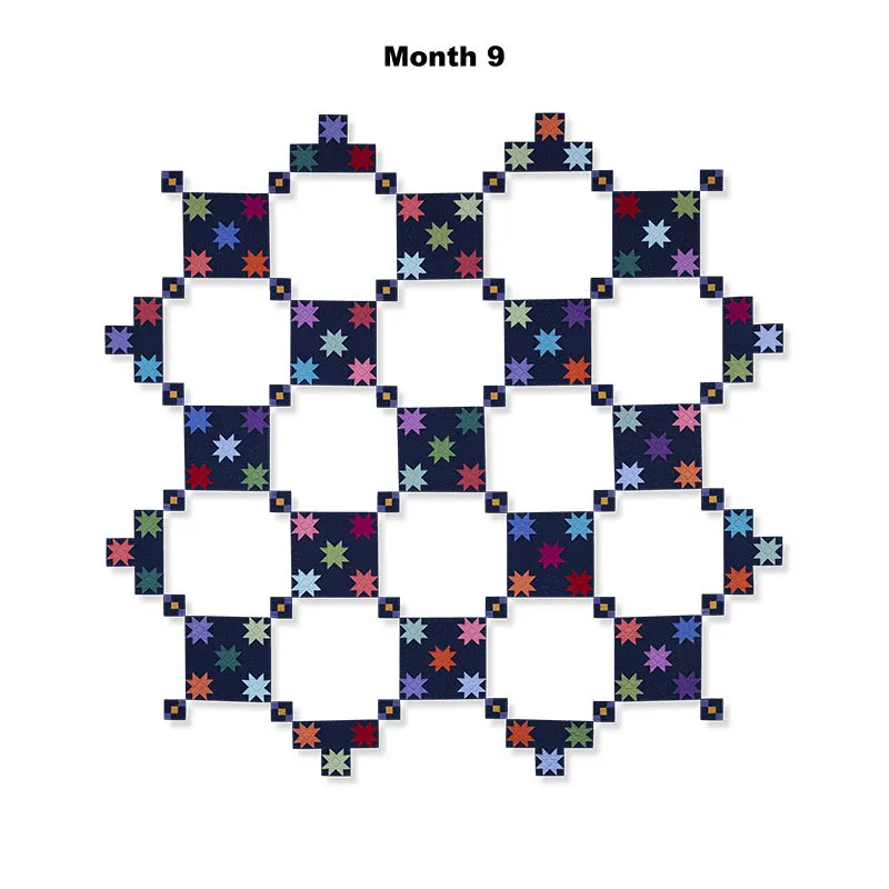 Amish with a Twist V Block of the Month