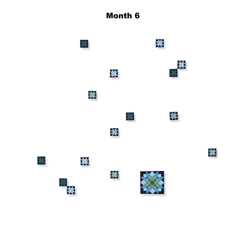Amish with a Twist V Block of the Month