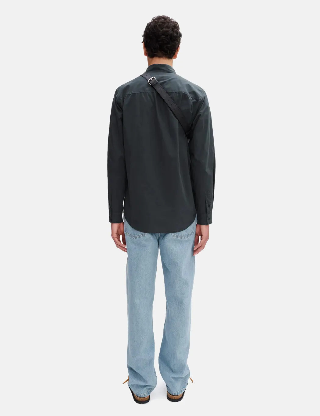 A.P.C. Edouard Shirt (Cotton) - Anthracite Grey