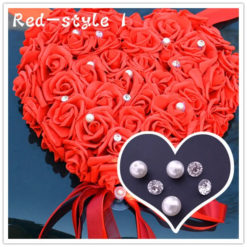 Artificial Flower Wedding Car Decor