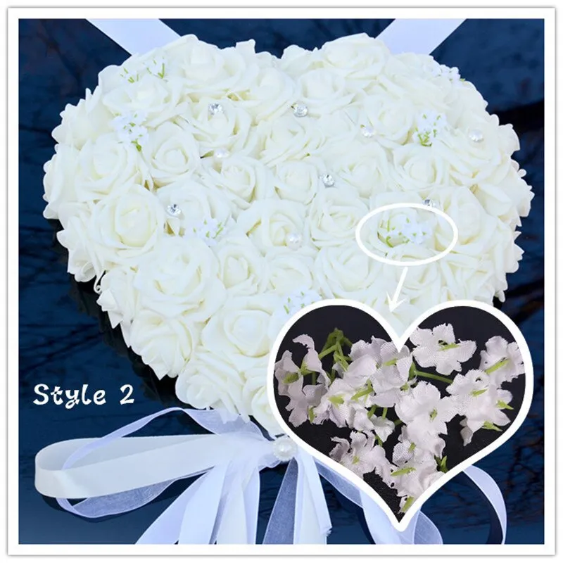 Artificial Flower Wedding Car Decor