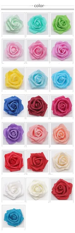 Artificial Flower Wedding Car Decor