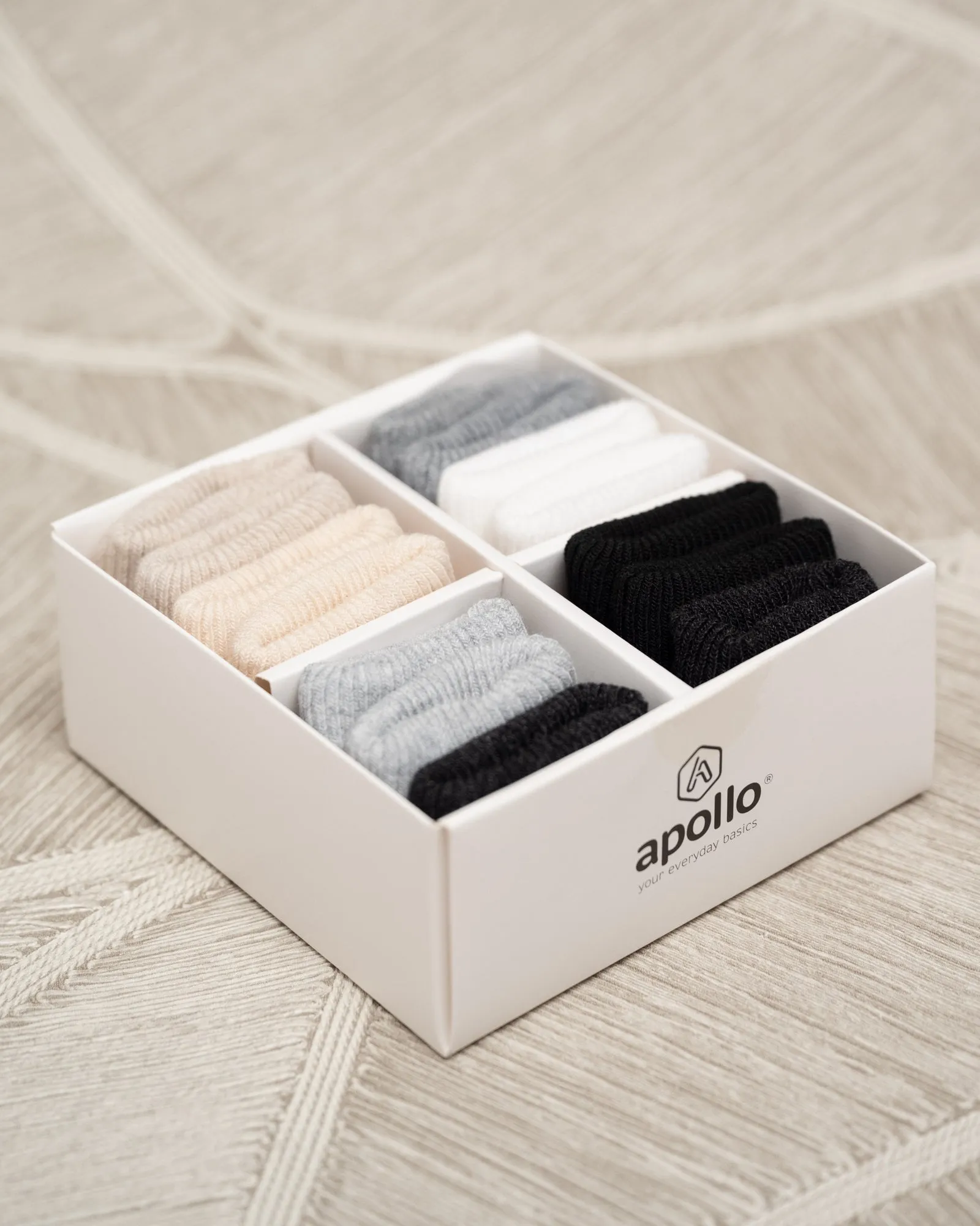 Babies Basic Socks Giftbox 7PACK - Unisex