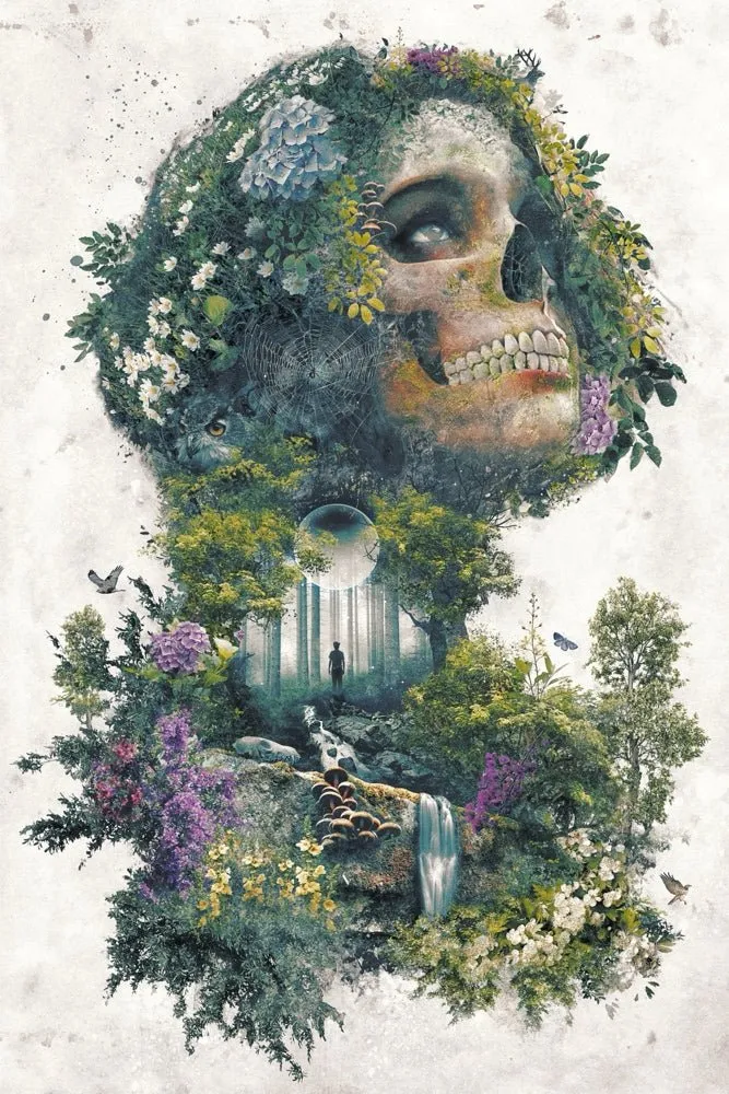 Between Life and Death Plexi Glass Wall Art