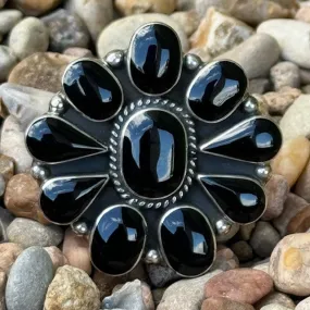 Black Stone Ring - T506OX