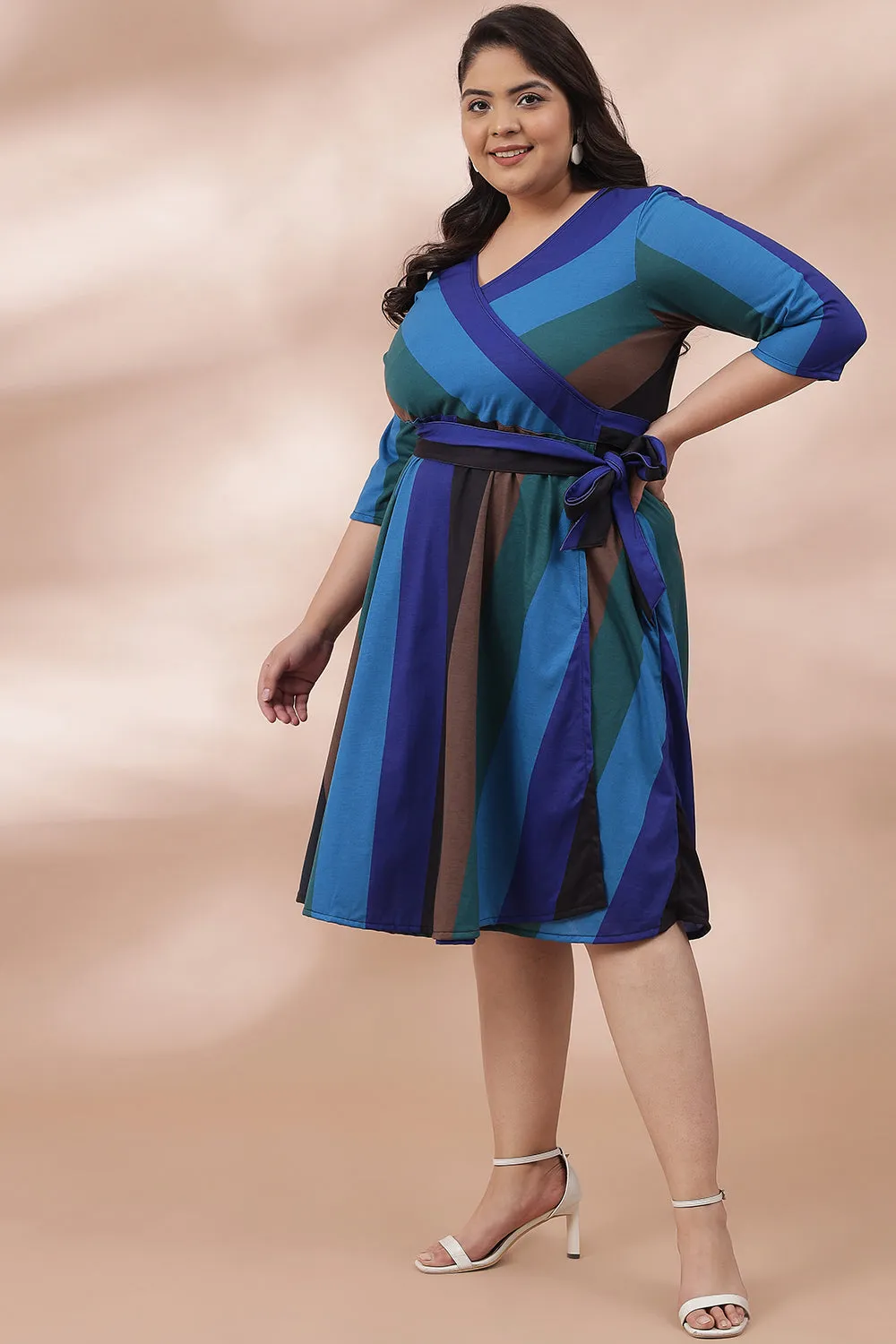 Blues On My Mind True Wrap Dress