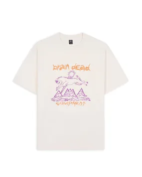 Brain Dead Equipment Mountain Goat T-Shirt - Natural