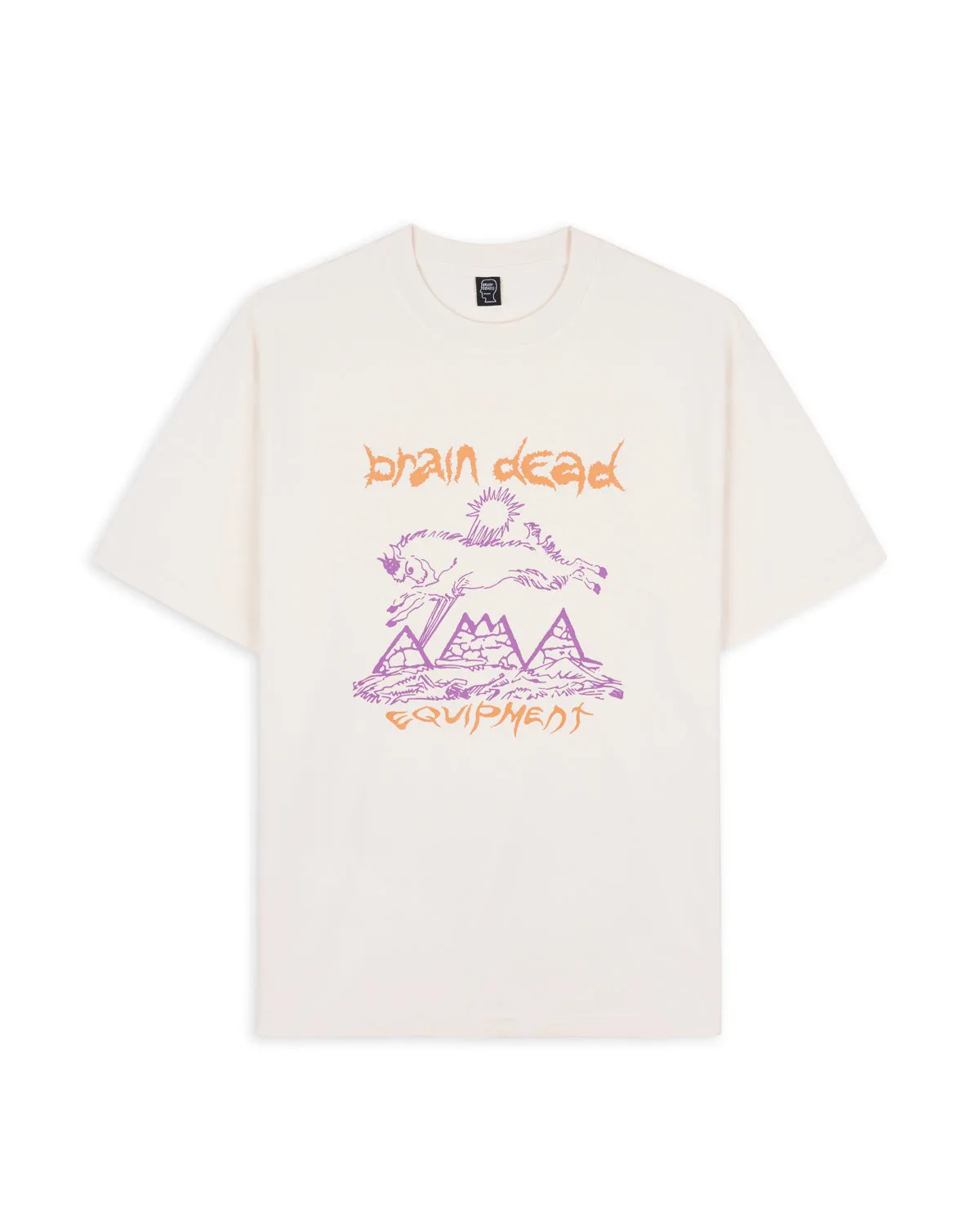 Brain Dead Equipment Mountain Goat T-Shirt - Natural