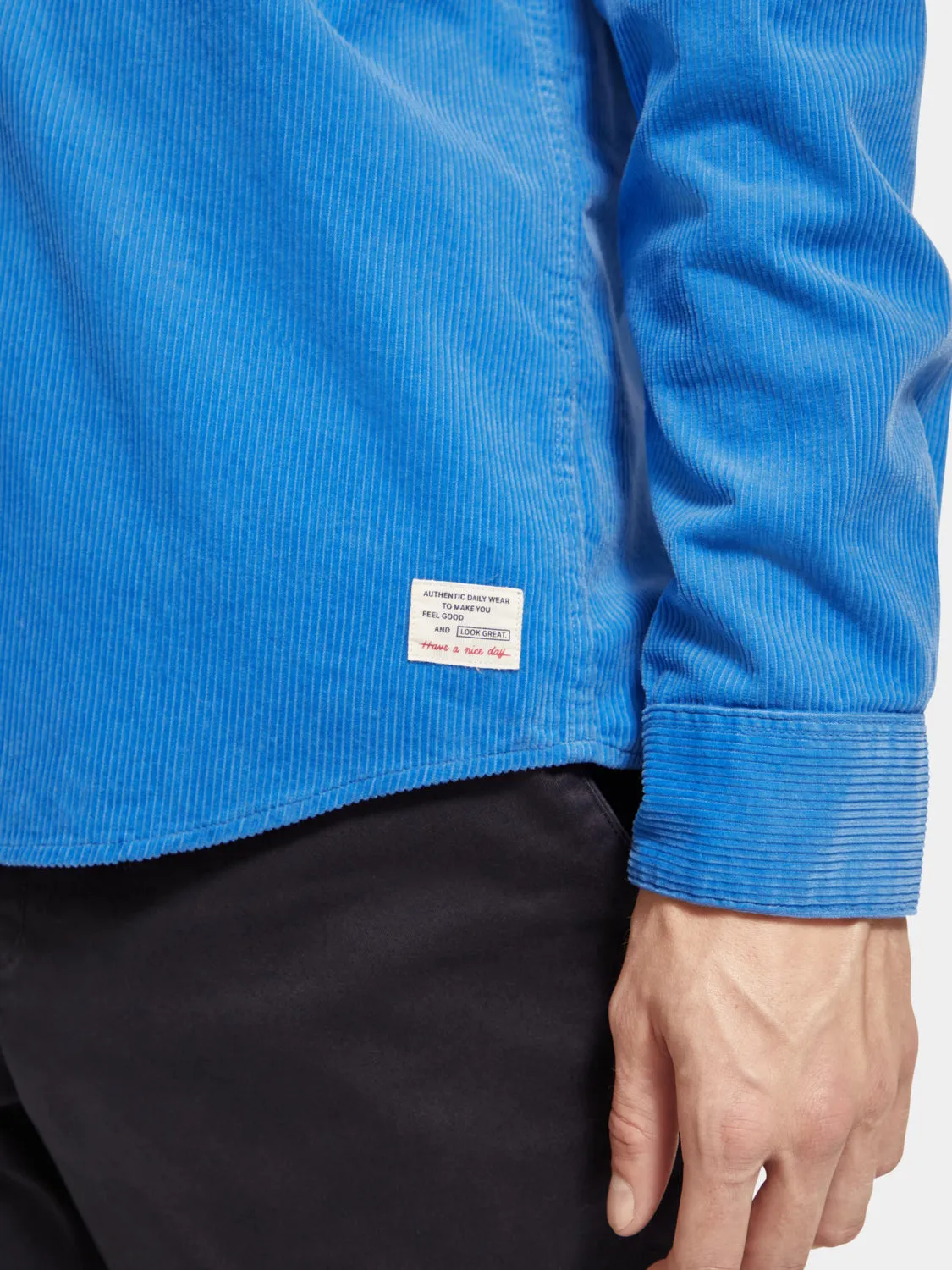 Corduroy shirt