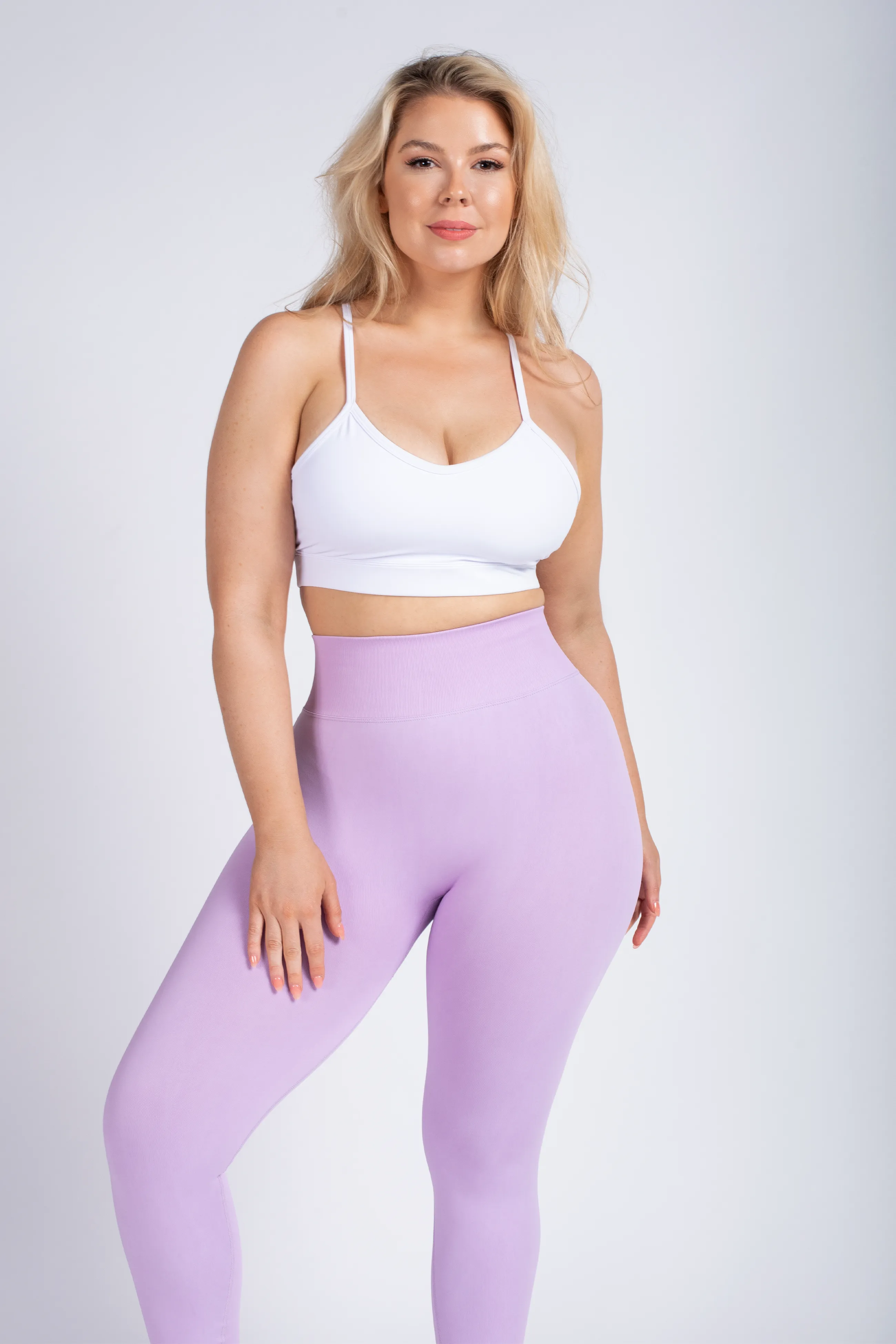 CORE SCRUNCH LEGGINGS - LILAC