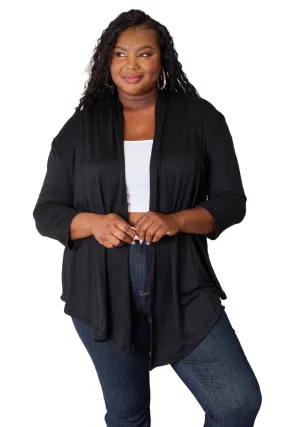 Culture Code Full Size Open Front Cardigan