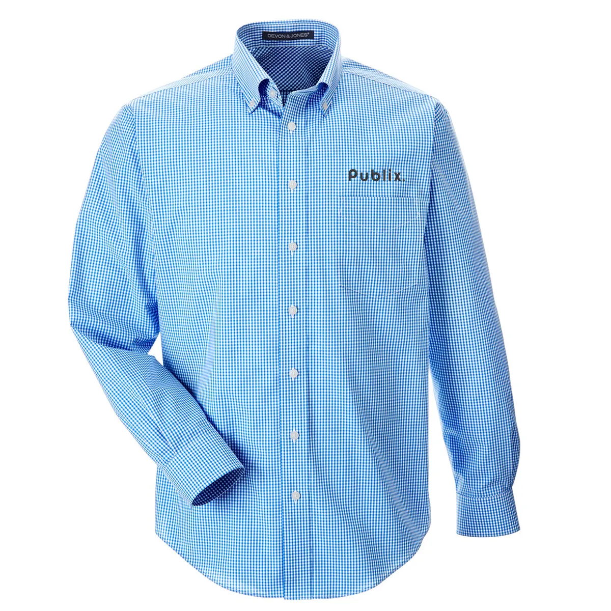 Devon & Jones Crown Woven Collection® Men's Gingham Check