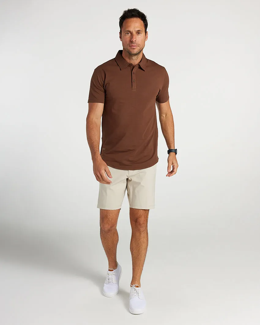 Drop-Cut Polo: BYLT Signature <!-- Size XL -->