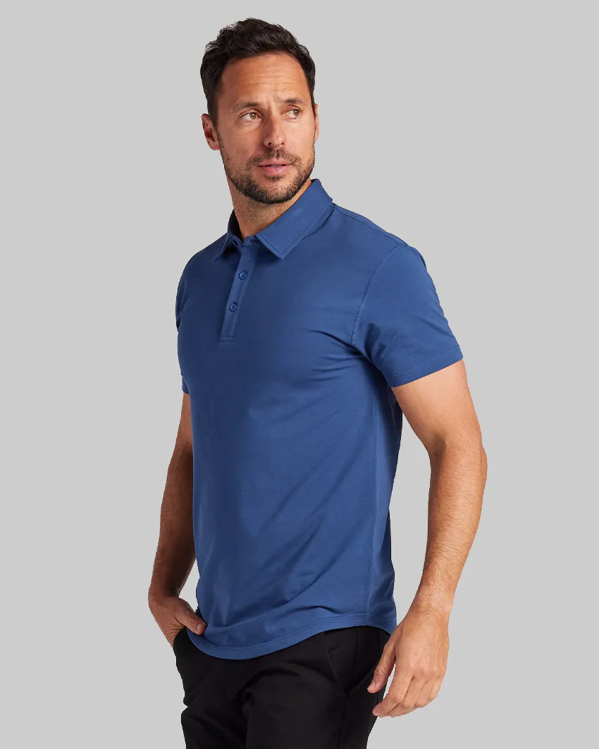 Drop-Cut Polo: BYLT Signature <!-- Size XL -->