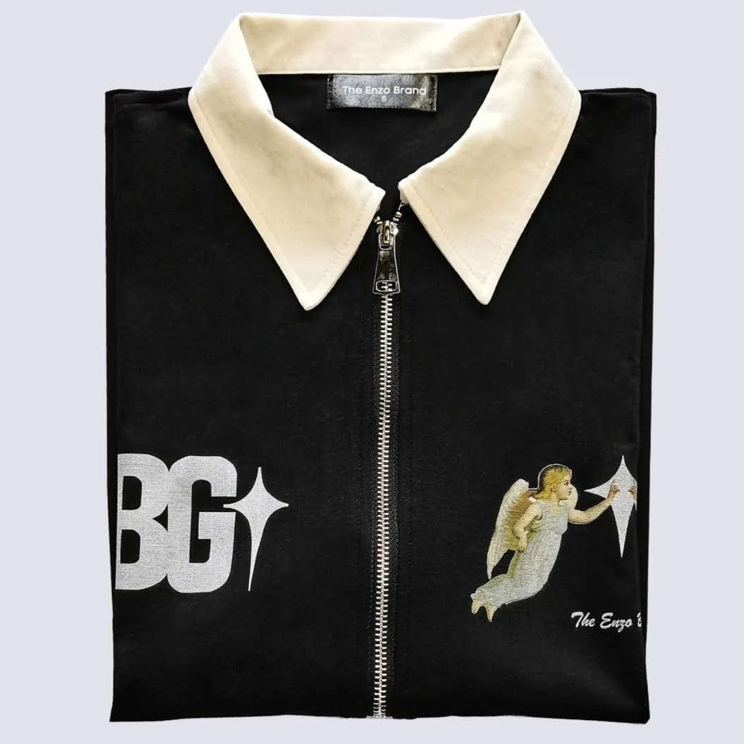 Enzo Sent By God Zip Shirt