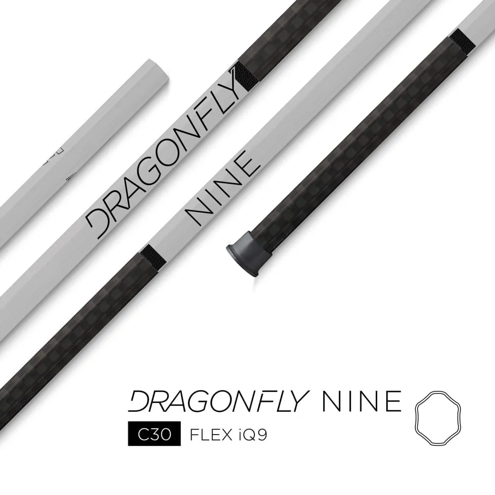 Epoch Dragonfly Nine 9 C30 iQ9 White Composite Attack Lacrosse Shaft