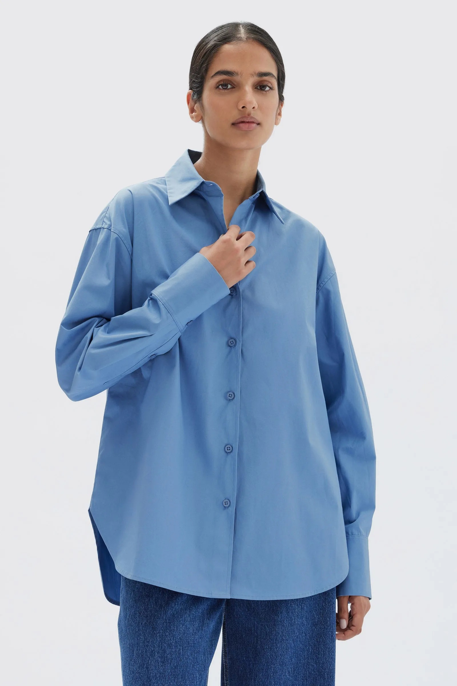 Everyday Poplin Shirt| Infinity