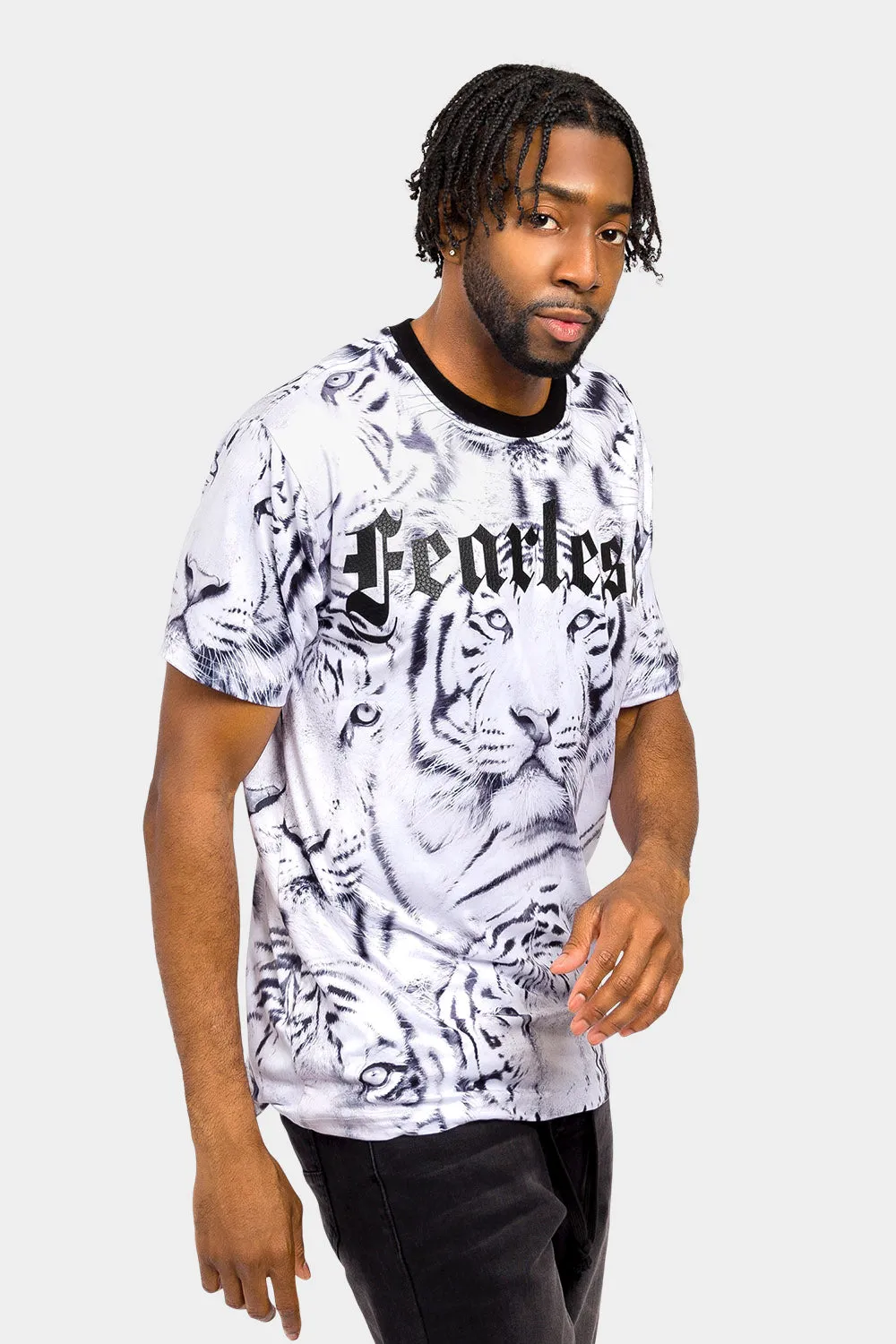 Fearless White Tiger T-Shirt