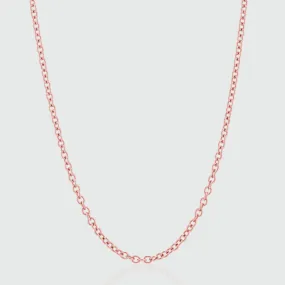 Fenchurch 9ct Rose Gold Heavy Trace Chain