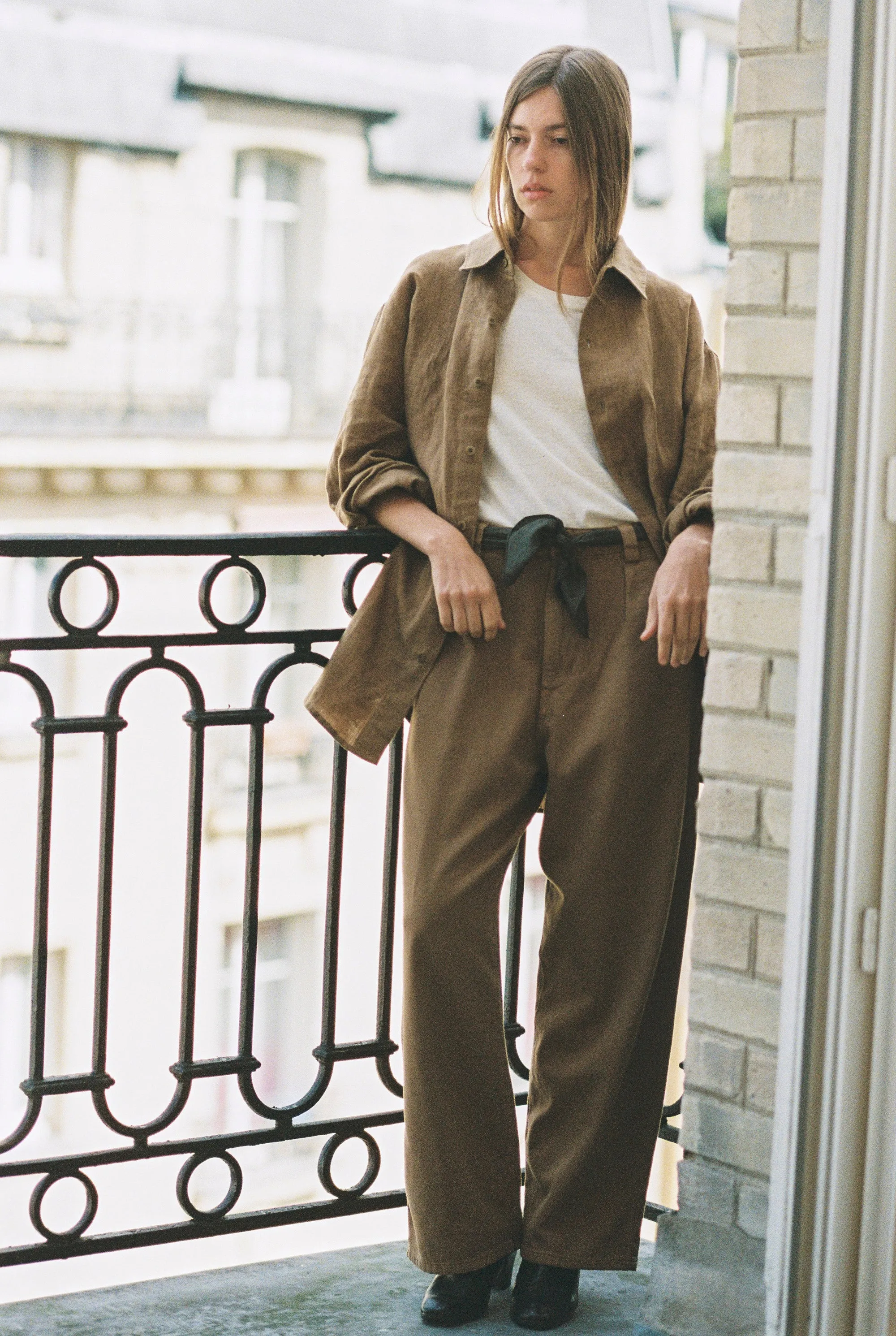 Field Pant, Tencel Bull Denim, Khaki