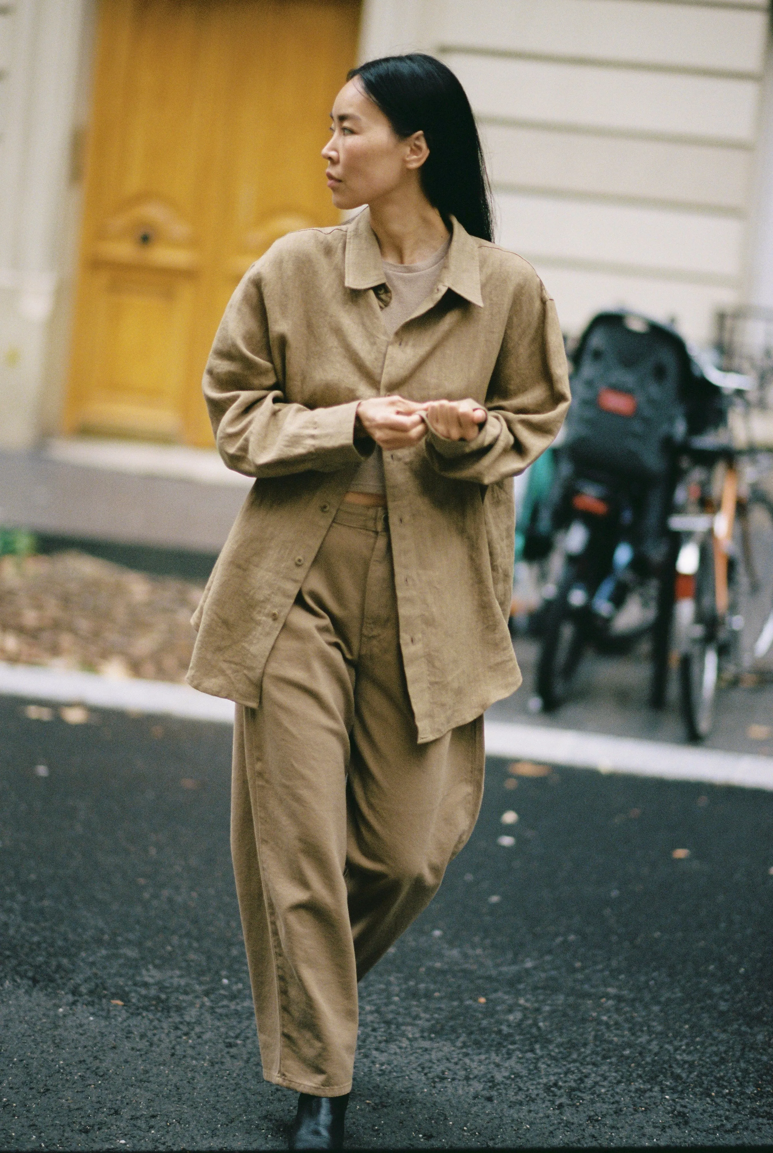 Field Pant, Tencel Bull Denim, Khaki