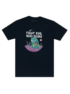Fight Evil, Read Books Unisex T-Shirt (2023)