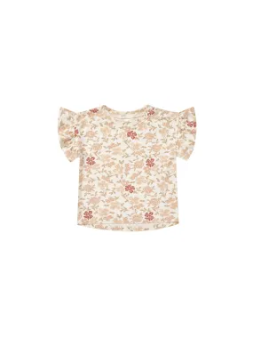 Flutter Tee | Pink Floral