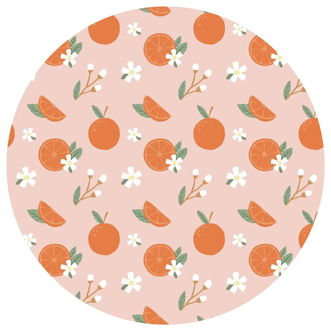 Freshly Squeezed Oranges Bamboo Twirl Dress