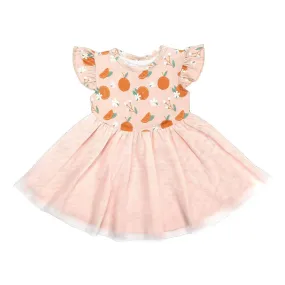 Freshly Squeezed Oranges Bamboo Twirl Dress