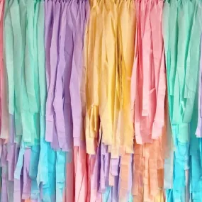 Fringe Streamer Backdrop (LOCAL RENTAL)