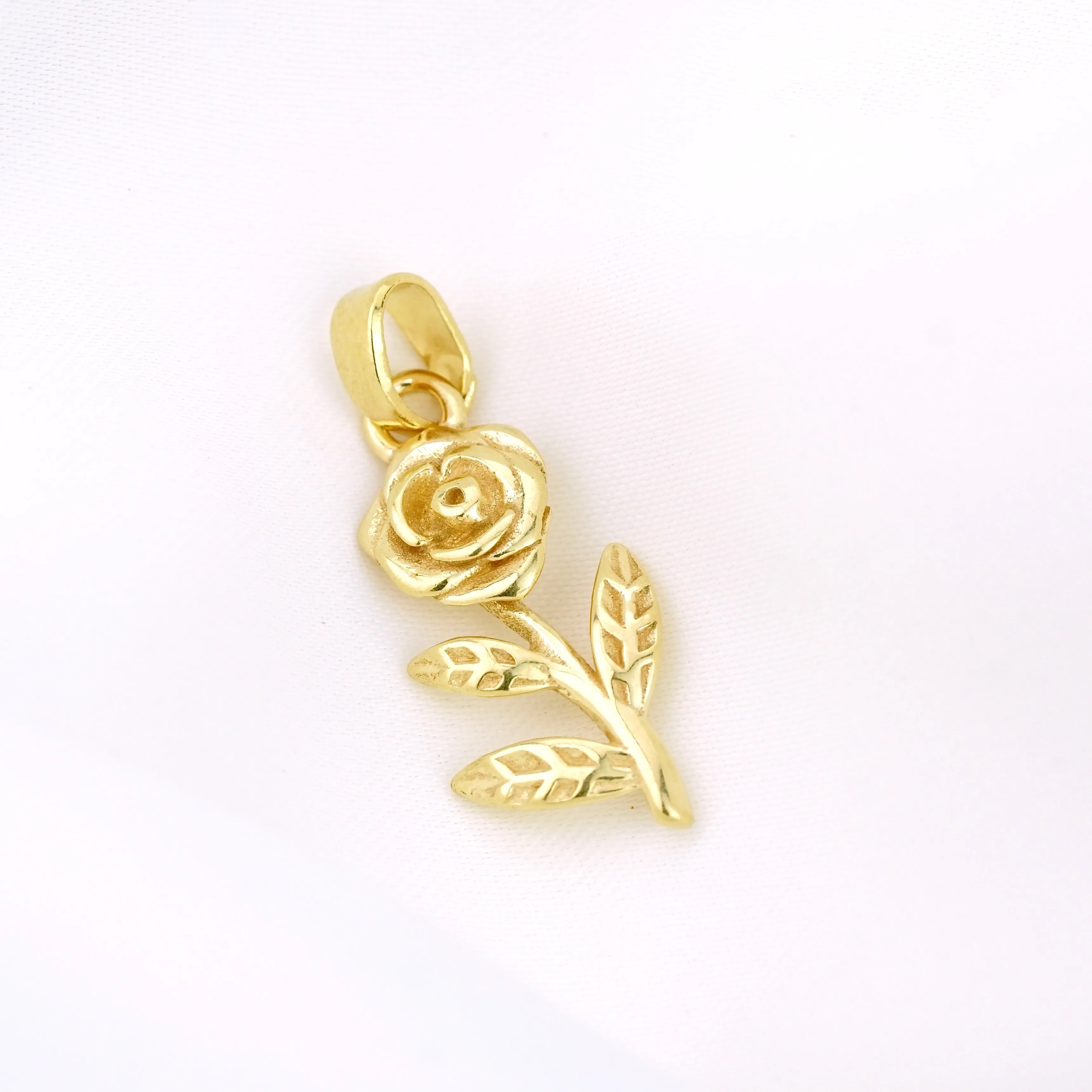 Golden Rose Necklace