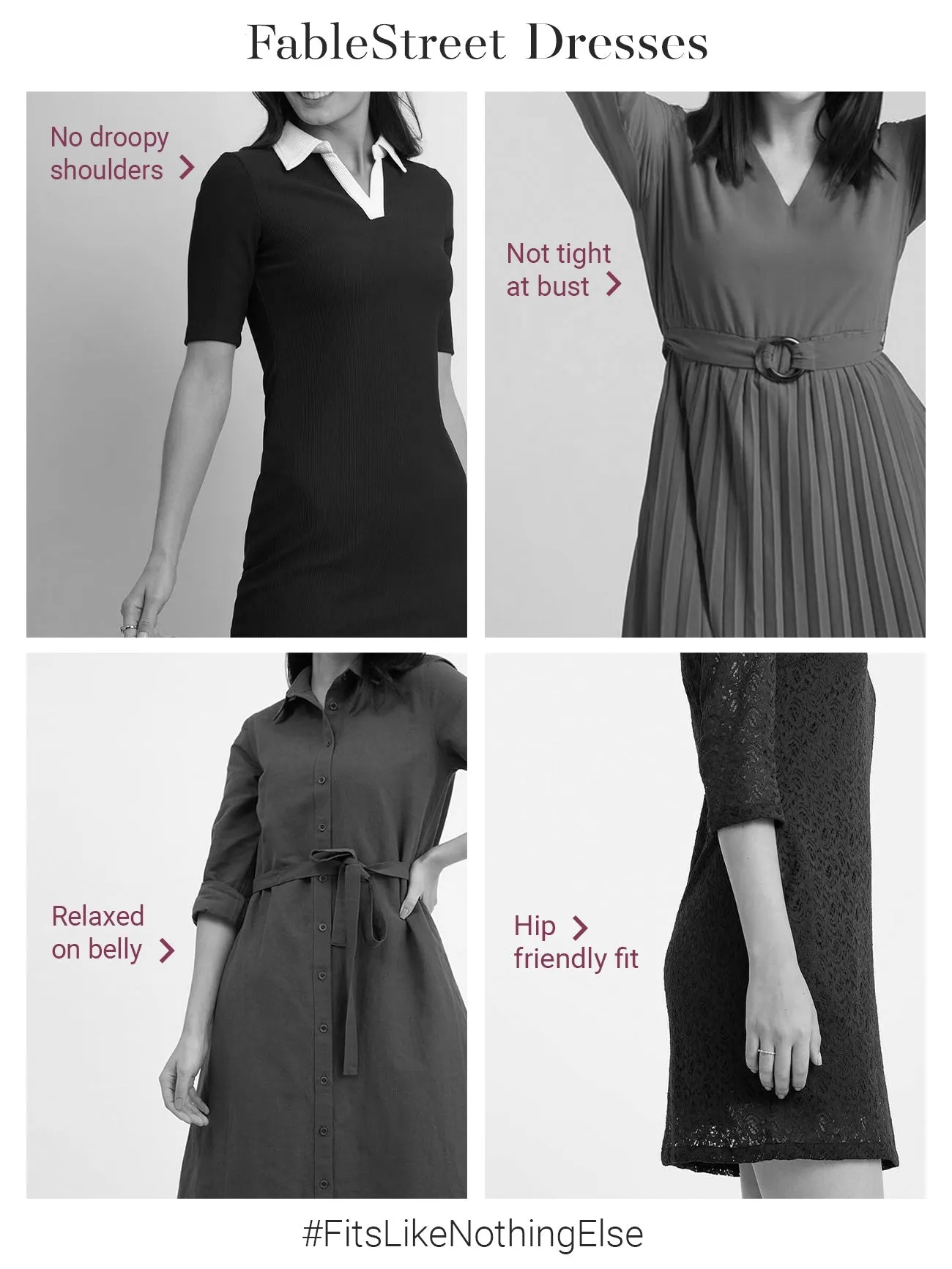 High Neck Colour Block Knee Length Dress - Dark green