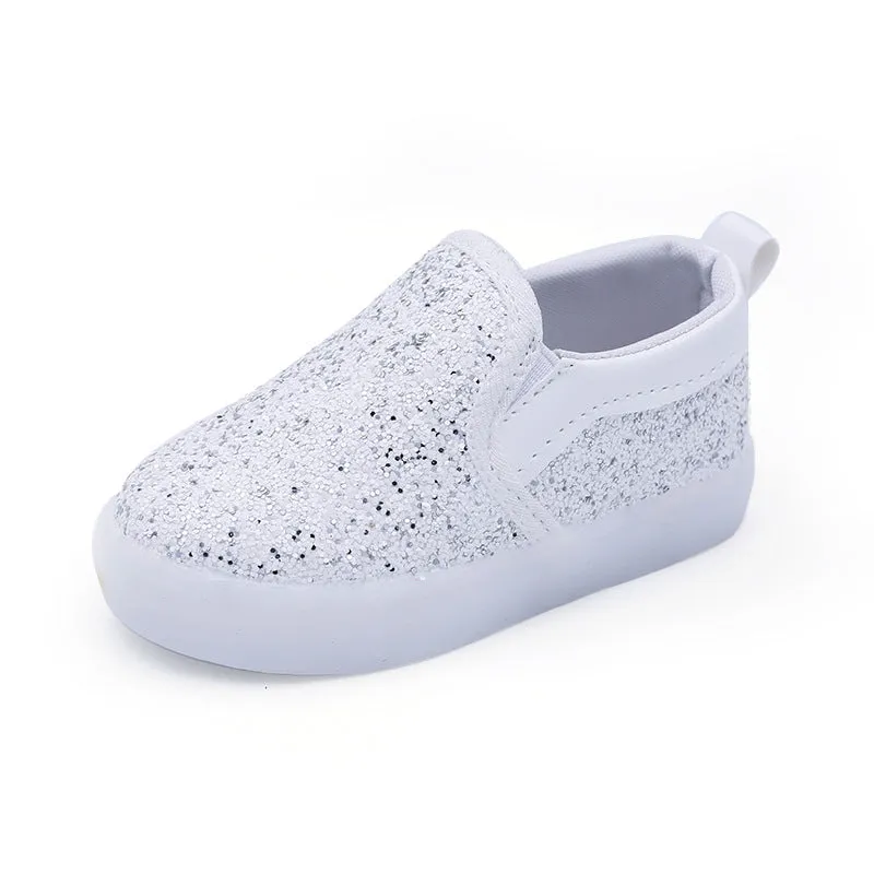 Infant Baby Shoes Little Kid Loafers with LED Light