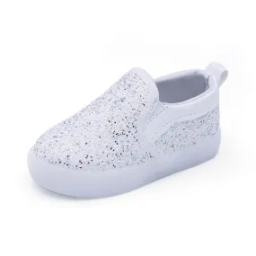 Infant Baby Shoes Little Kid Loafers with LED Light