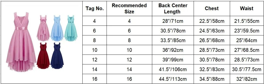 Junior Bridesmaid Dress Kids Girls Pleated Chiffon Dress Shiny Sequins Wedding Costume Children Princess Party Pageant Dress