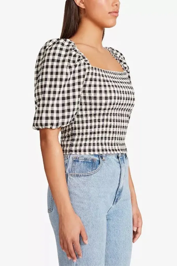Keys to the Gingham Top