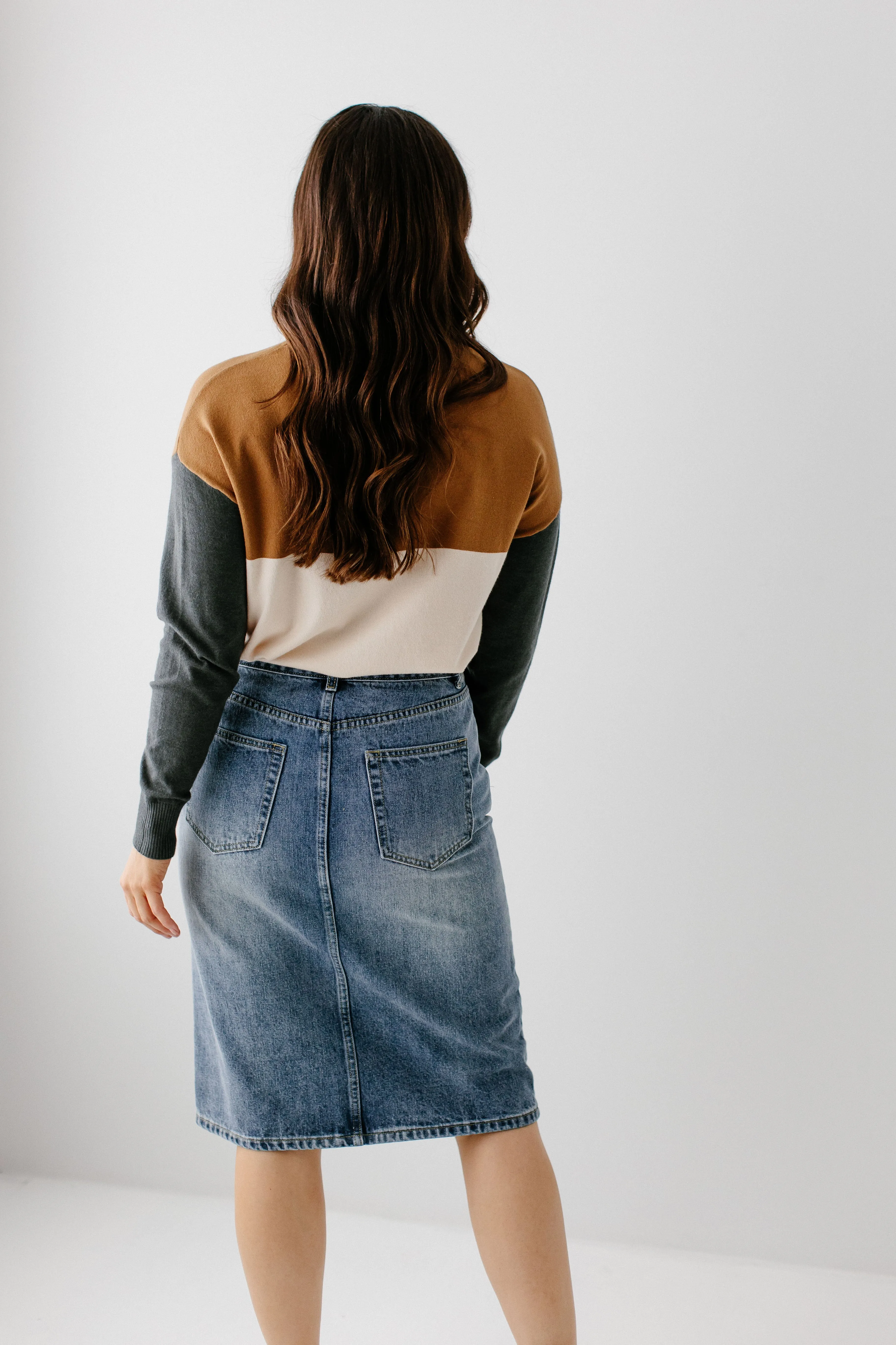'Kyra' Denim Skirt