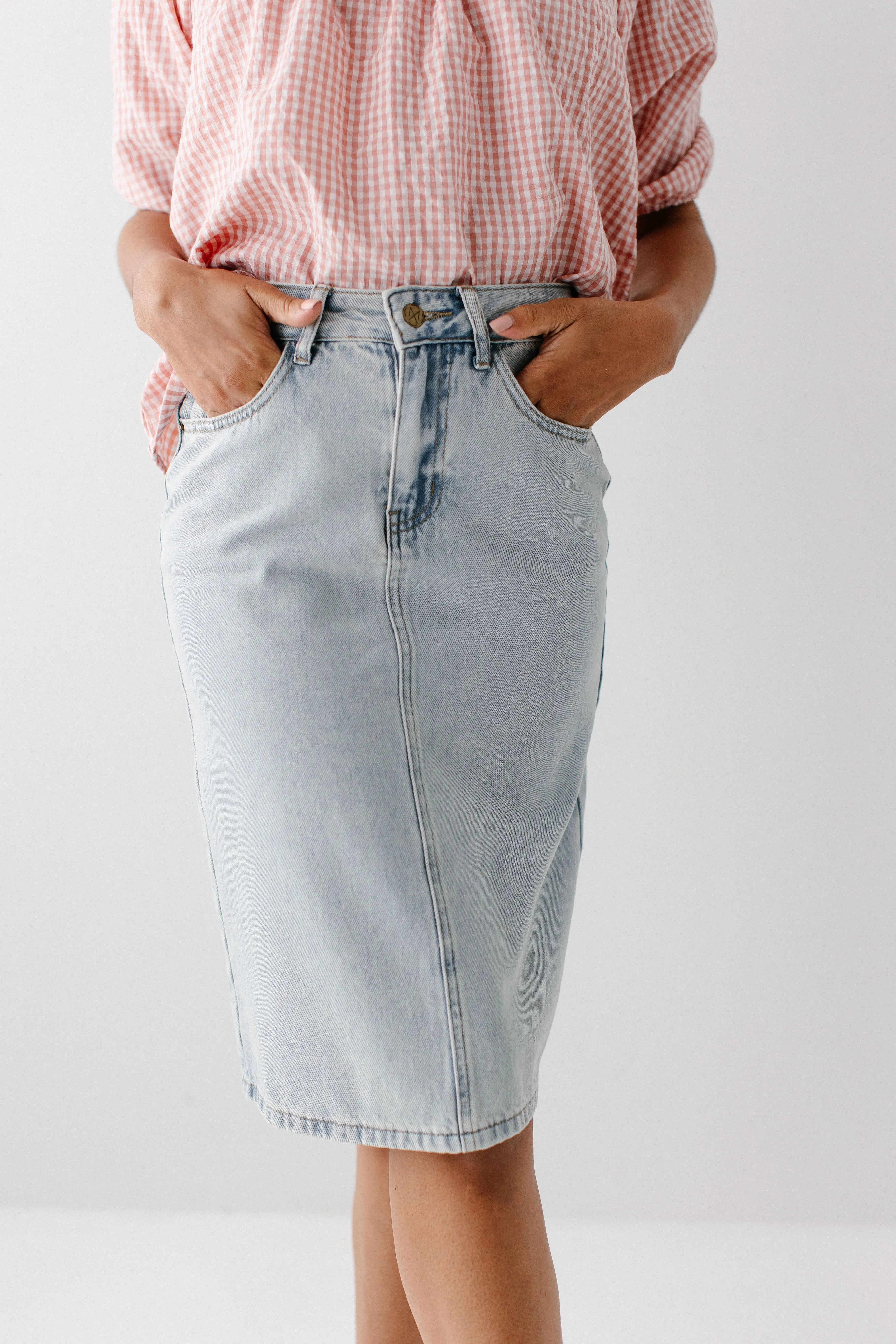 'Kyra' Denim Skirt