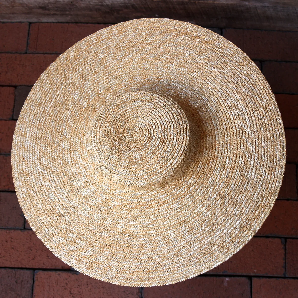 Ladies Straw Hat 15"